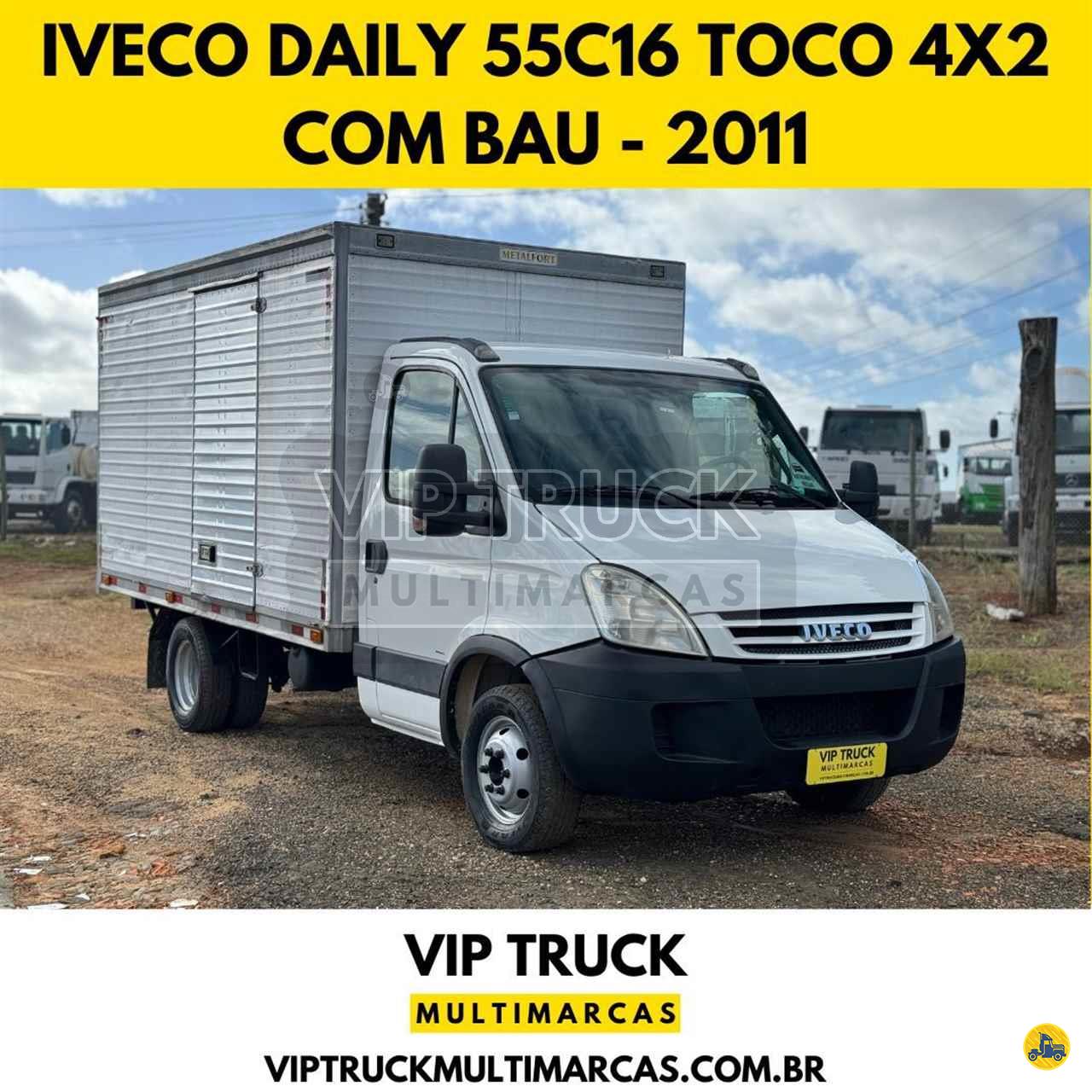CAMINHAO IVECO DAILY 55c16 Baú Furgão 3/4 4x2 Vip Truck Multimarcas ICARA SANTA CATARINA SC